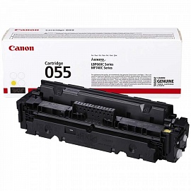 Заправка картриджа Canon 055 Y