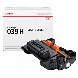 Заправка картриджа Canon 039H