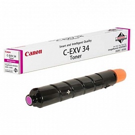 Заправка картриджа Canon C-EXV34M