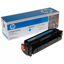 Заправка картриджа HP CC531A