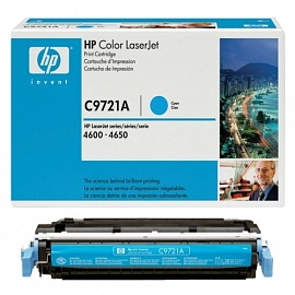 Заправка картриджа HP C9721A